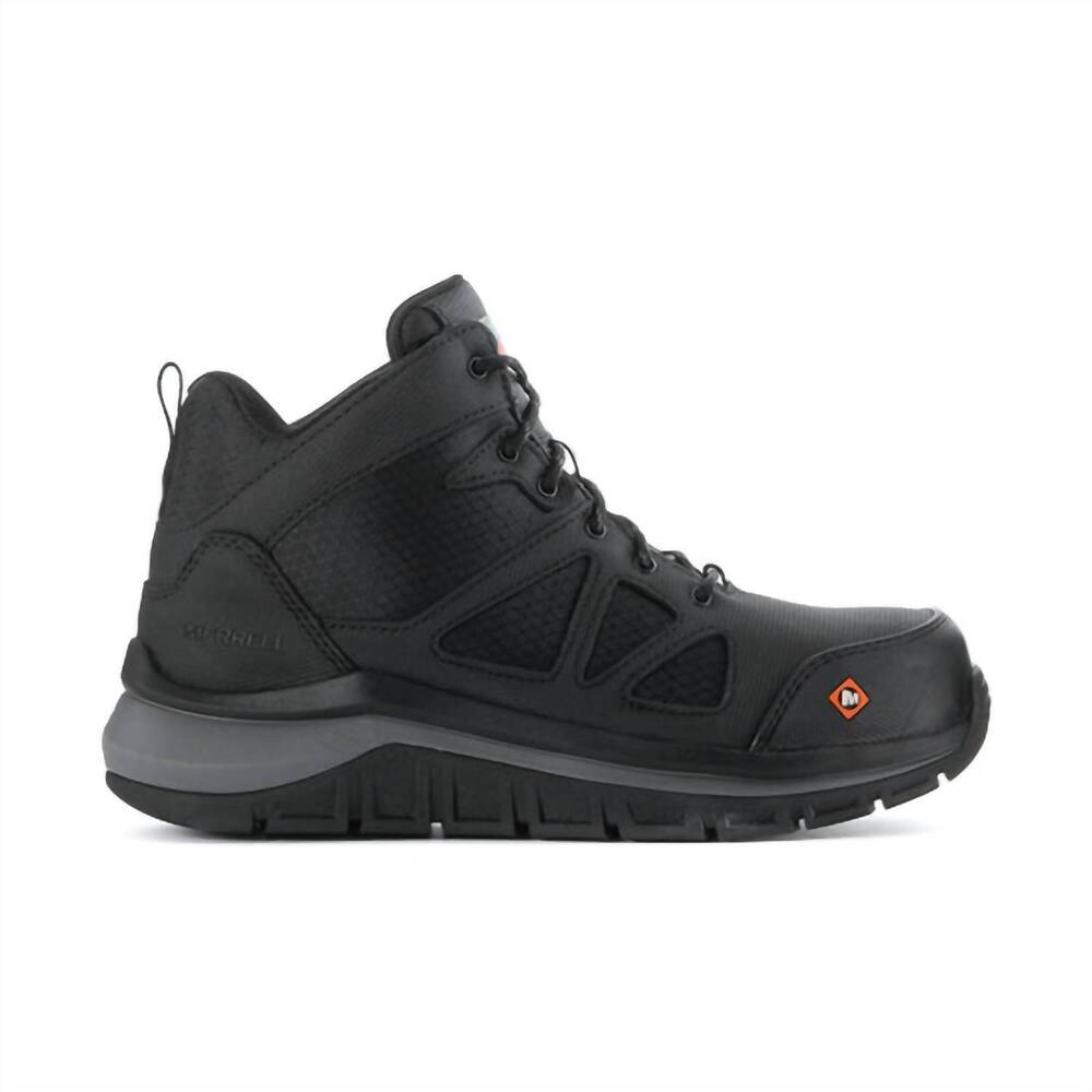 NEW MERRELL men's full bench shoe in black